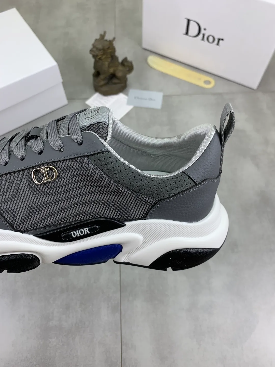 Men's Men's Shoes💰P460💰[New Style]🆘[Dior] 2025 Dior Original Lace-up Low-top Men's Shoes Classic casual shoes 🔥This model is the official classic model with high quality and made by famous original designers. It is made of high-quality cowhide with original materials➕comfortable and breathable mesh lining➕pigskin insole. The perfect last shape and generous and fashionable design have attracted many consumers and are suitable for drivers to drive🚗. What you want is the highest quality in the market. Color: 4️⃣Color Code number: 38--44 (45 46 customized)